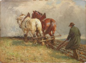 Orka, ok. 1900-19 (tempera na papierze)